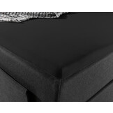 Jersey Topper Hoeslaken Topper Zwart