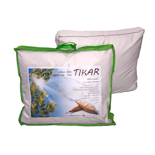 Hoofdkussen  Tikar Kapok Box stevig