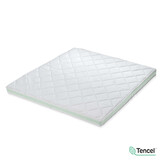 Topmatras Luxe Tencel Traagschuim 12 cm  - Anti-allergisch
