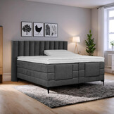Elek. Boxspring Delux - Incl. Antislip matrassen