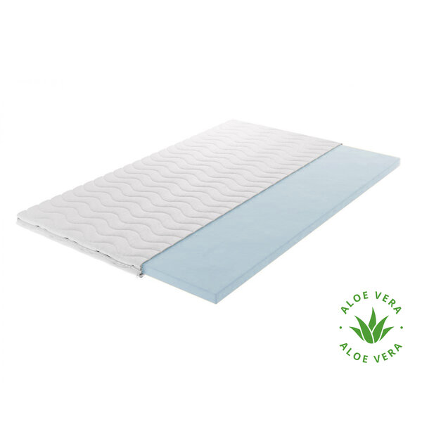 Topmatras Koudschuim - Aloë vera tijk - 6 en 8 cm