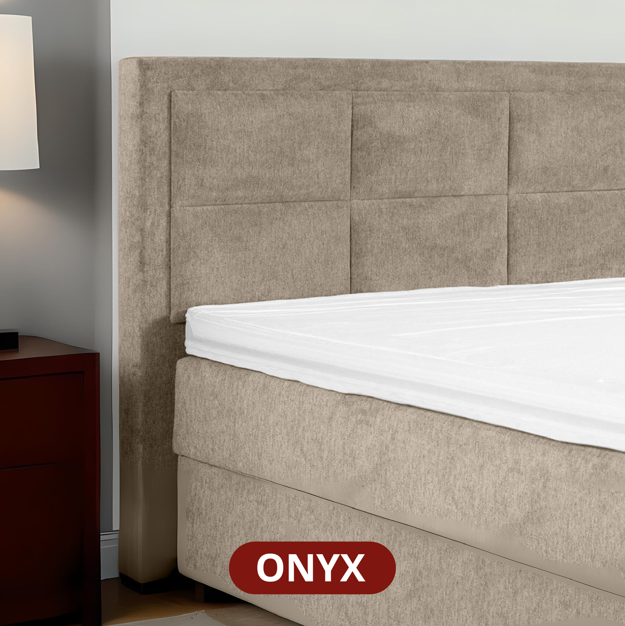 Boxspring met opbergruimte - Incl. Antislip matrassen