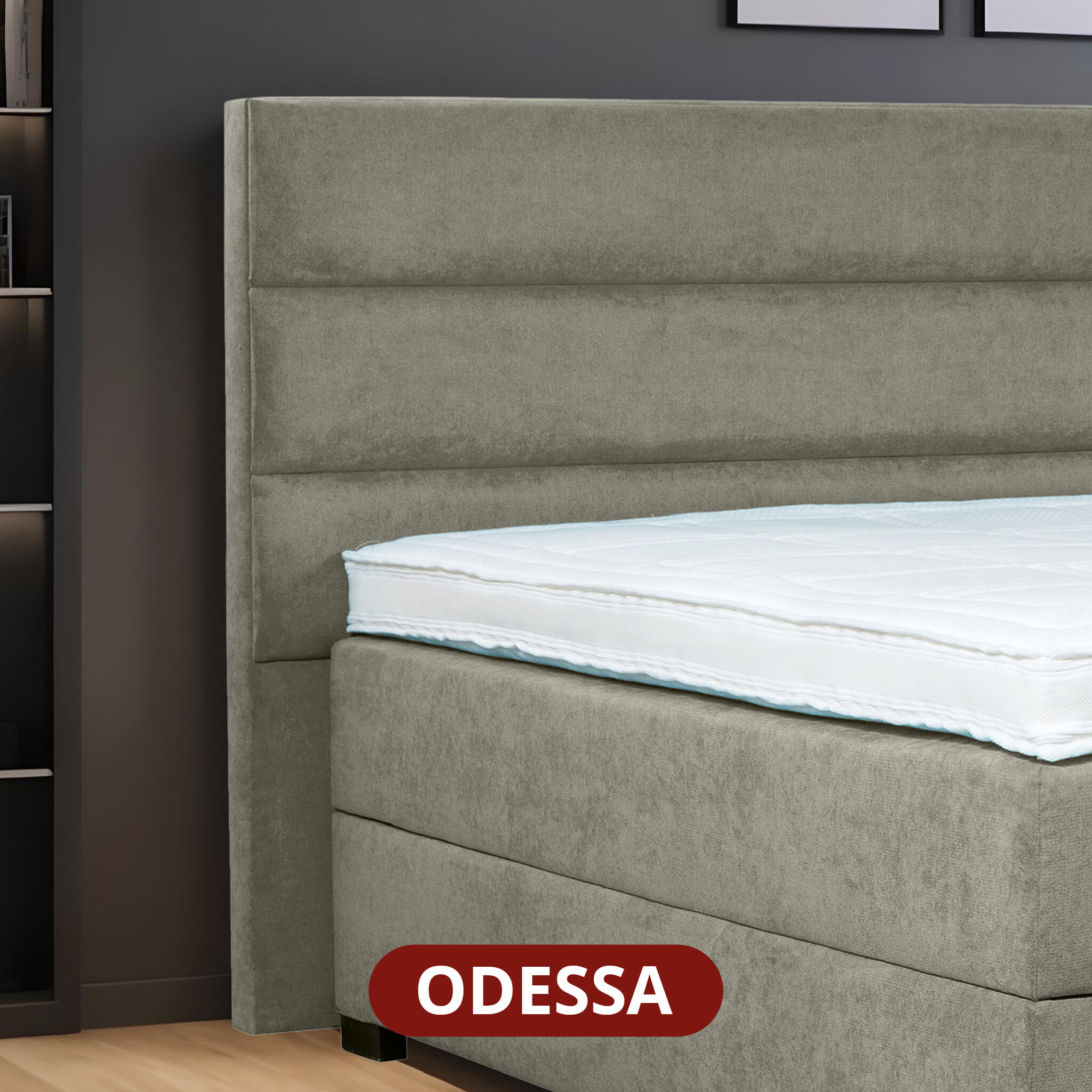 Boxspring met opbergruimte - Incl. Antislip matrassen