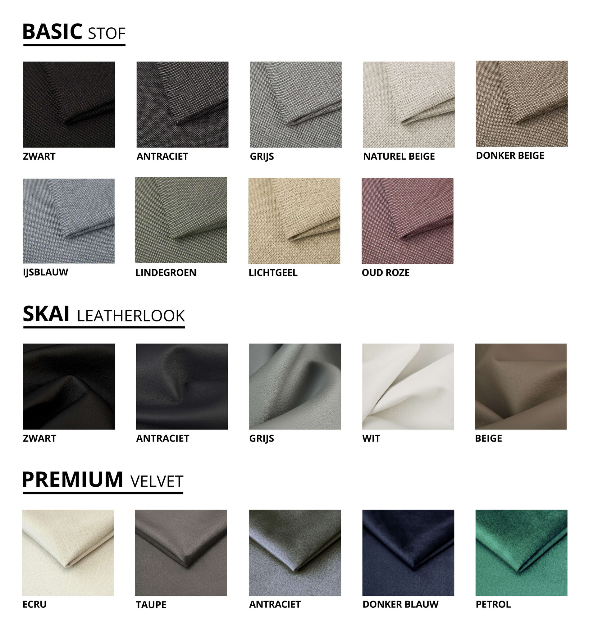 Elek. Boxspring Delux - Incl. Antislip matrassen -  - Stel zelf samen