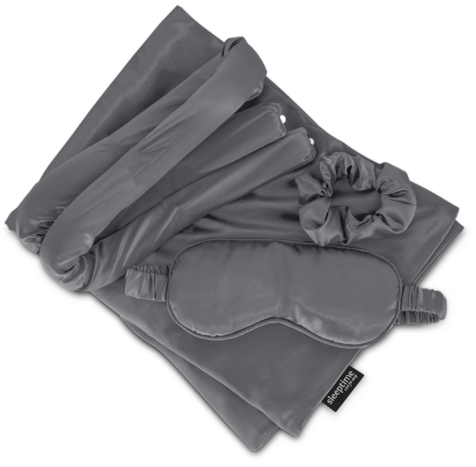 Beauty set 4-delig | Antraciet