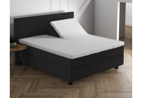 Dubbel Jersey Splittopper Hoeslaken - Wit 220 gr