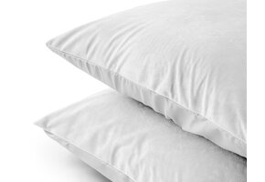 Velvet Kussensloop Fluweel Wit (2 in 1)