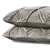 Velvet Pintuck Kussensloop Fluweel Zand (2 in 1)