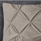 Velvet Pintuck Kussensloop Fluweel Zand (2 in 1)