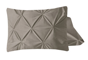 Velvet Pintuck Kussensloop Fluweel Zand (2 in 1)