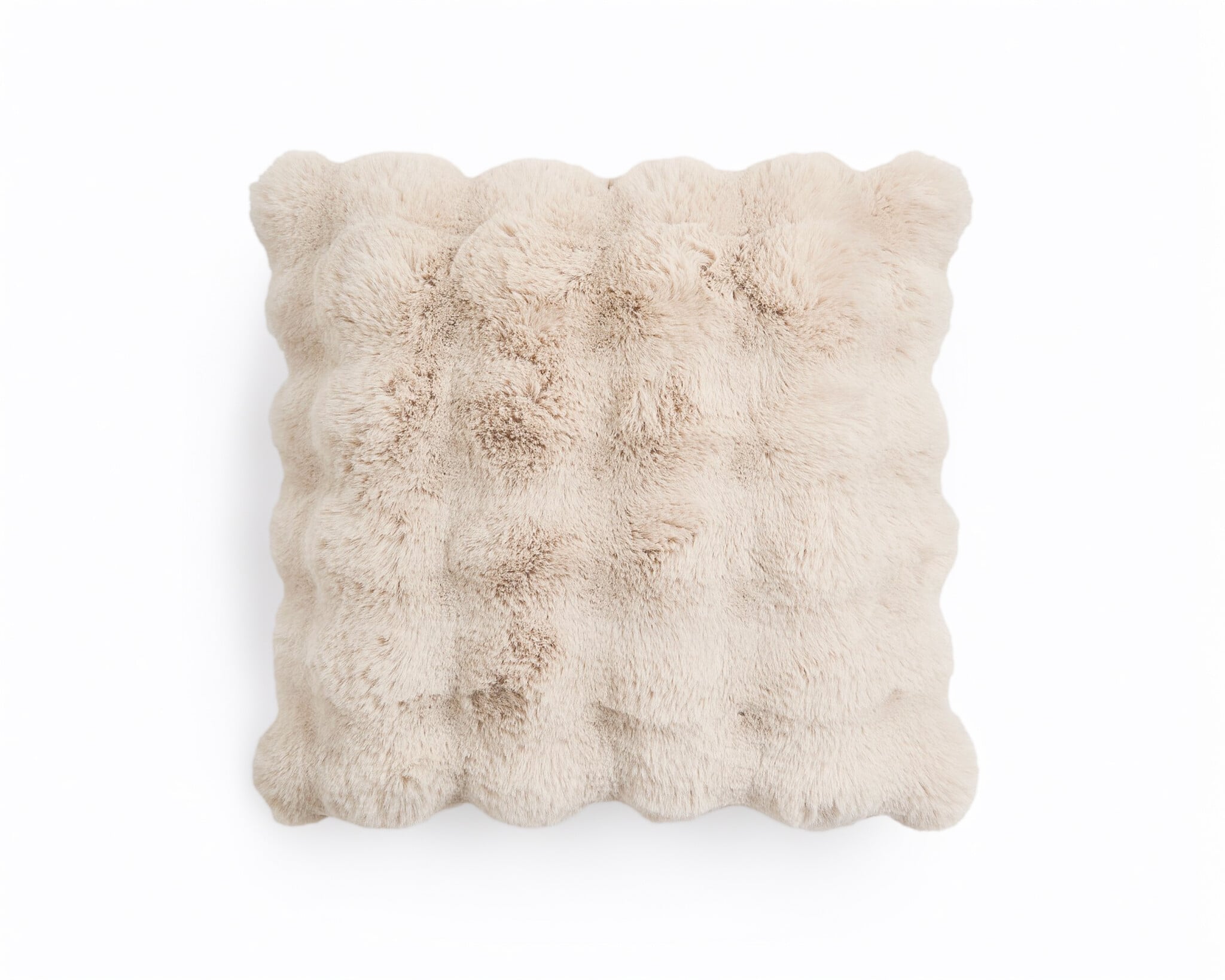 Pom Rabbit Fur - sierkussen Beige (50 x 50)