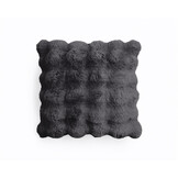 Pom Rabbit Fur - sierkussen Antraciet (50 x 50)