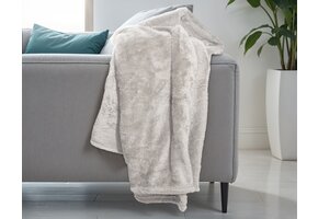 Teddy - plaid Beige (150 x 200)