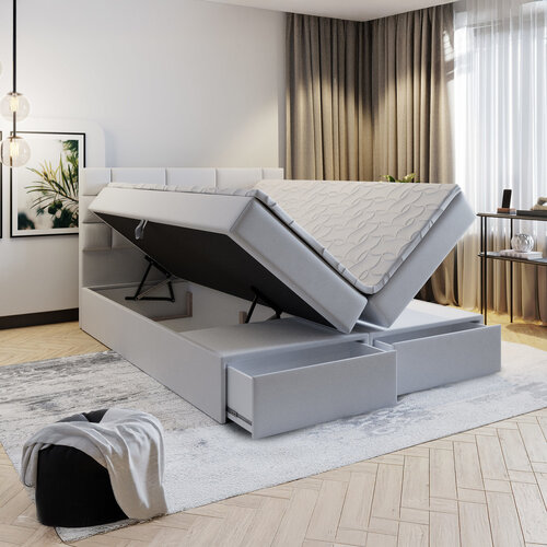 Opberg Boxspring met Lade Brick