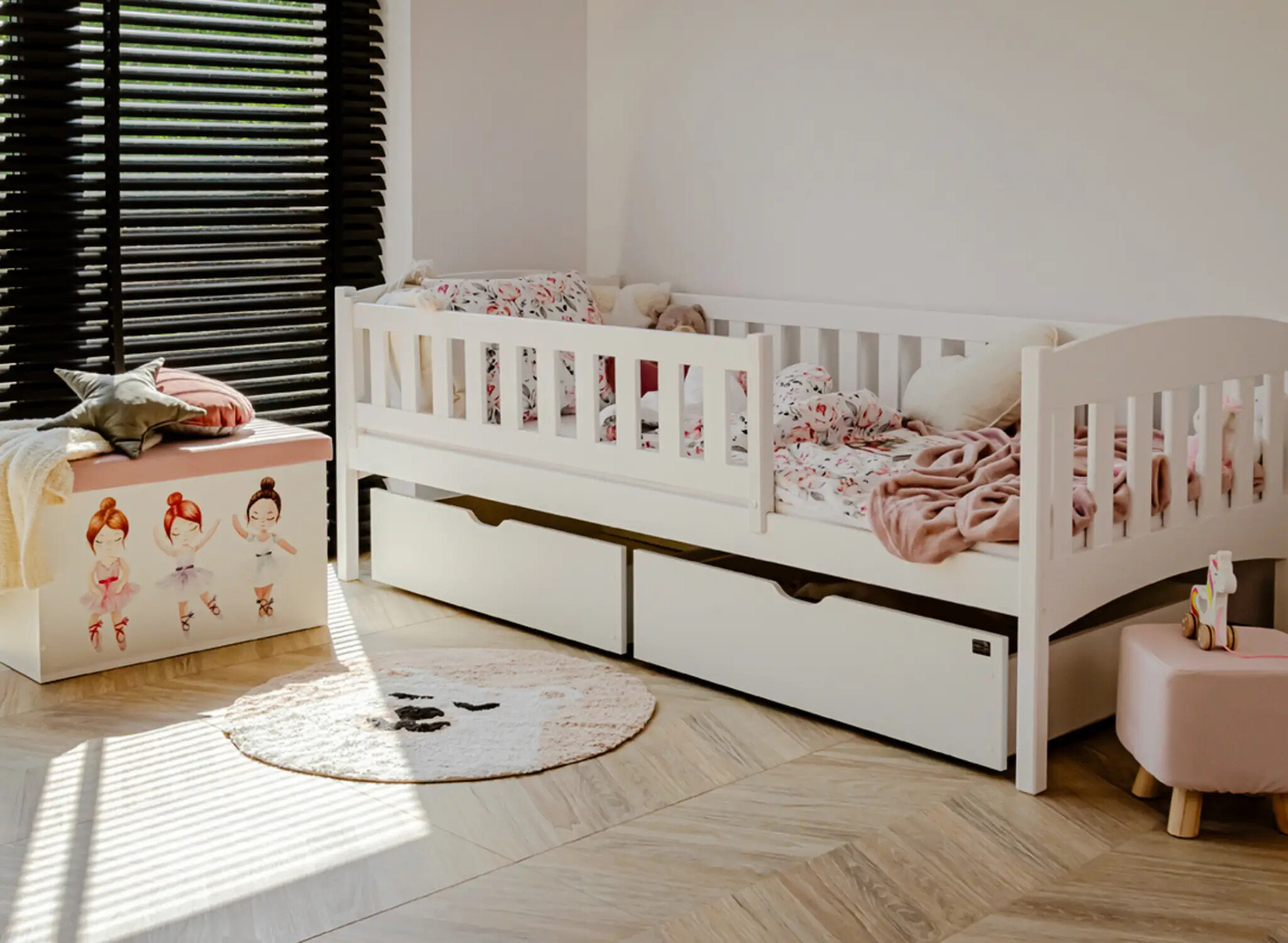 Kajuitbed met lade Gino - 90 x 200 - Kinderbed - Direct Leverbaar!