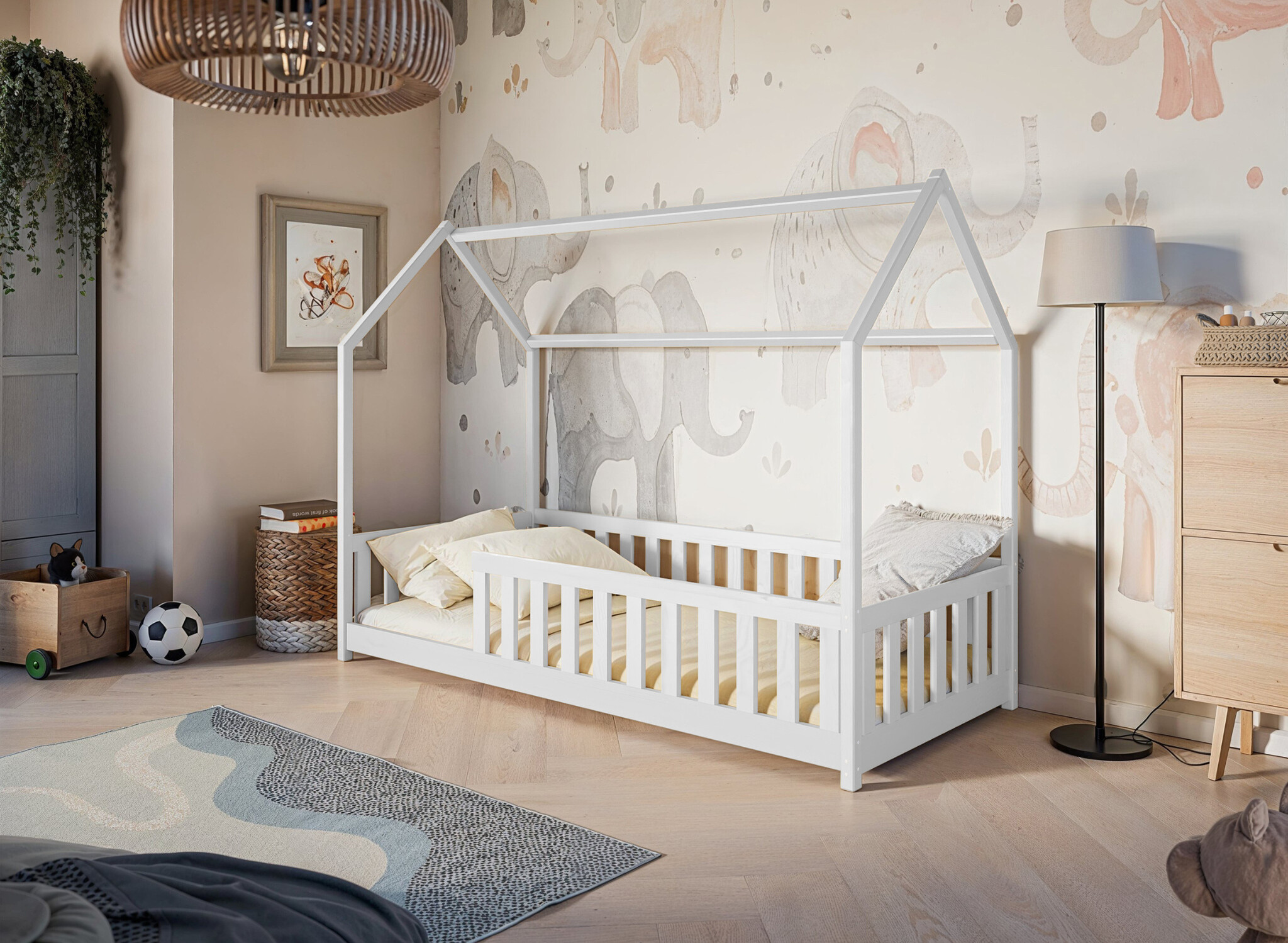 Hemelbed Nova - 90 x 200 - Kinderbed - Direct Leverbaar!