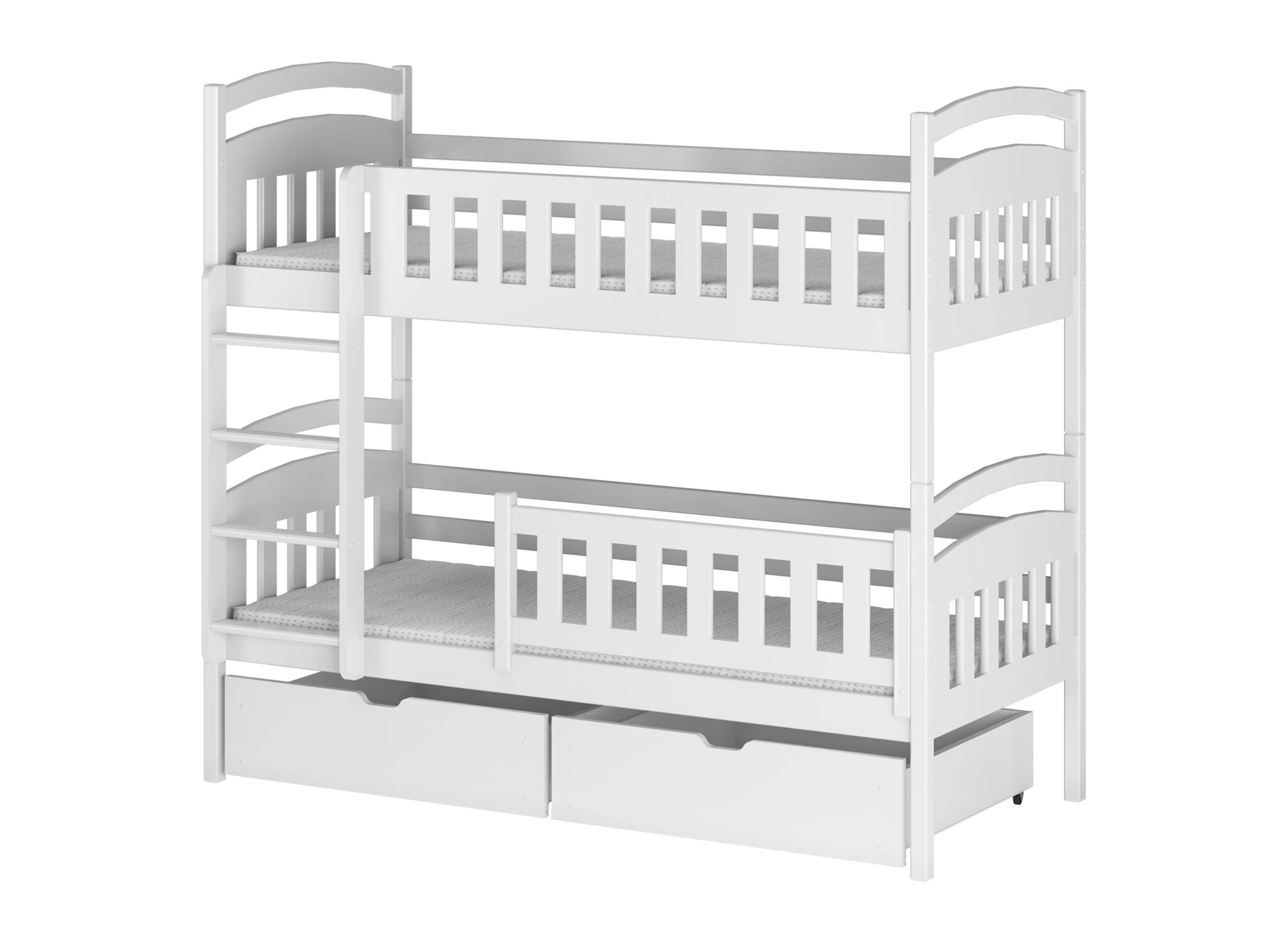 Stapelbed 2 persoons met lade Ilias - 90 x 200 - Kinderbed - Direct Leverbaar!