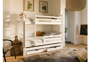 Stapelbed met Lade Luuk - 3-persoons