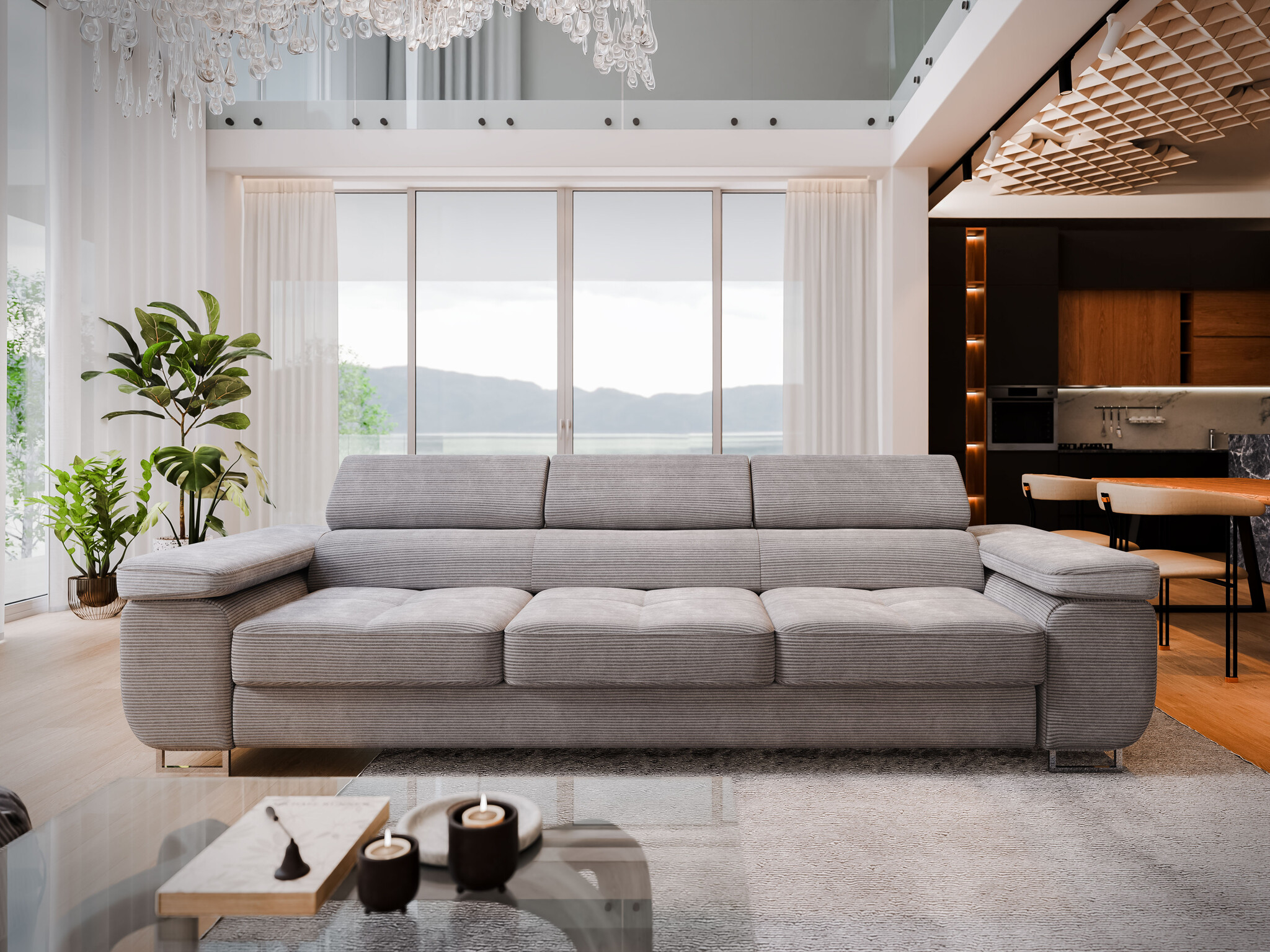 Slaapbank Sem Sofa | Zitbank met slaapfunctie