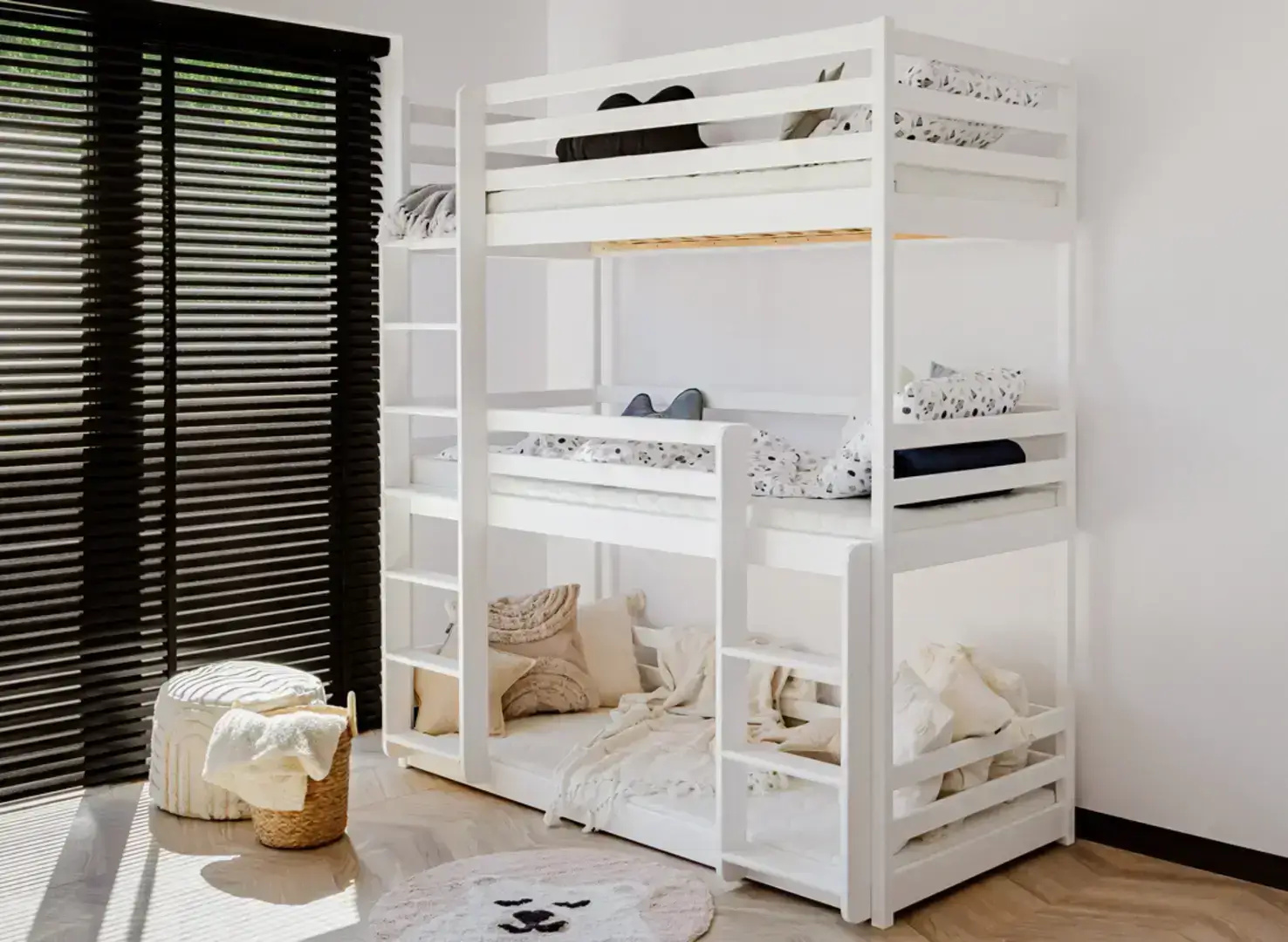 Stapelbed 3 persoons Teun - Direct Leverbaar!