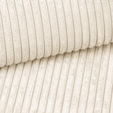 Hoogslaper met Slaapbank Sophie - Ribstof Creme - 90 x 200/ 140  x 200 - Leverbaar in 10 kleuren!