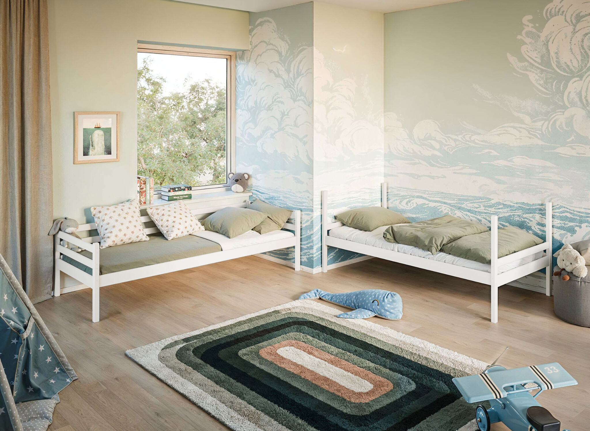 Stapelbed Niek - 2-persoons - Kinderbed - Leverbaar in 10 kleuren!