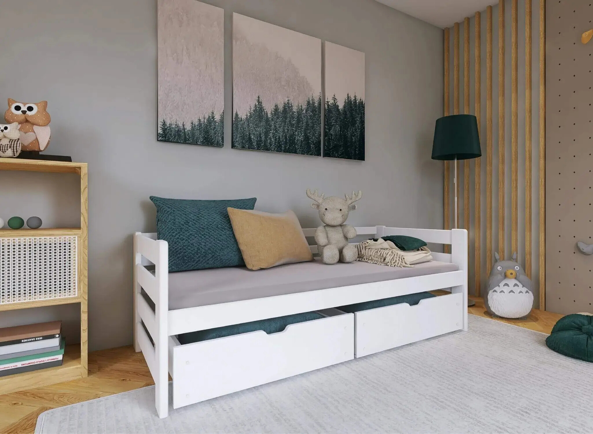 Kajuitbed met lade Erik - Kinderbed - Direct Leverbaar!