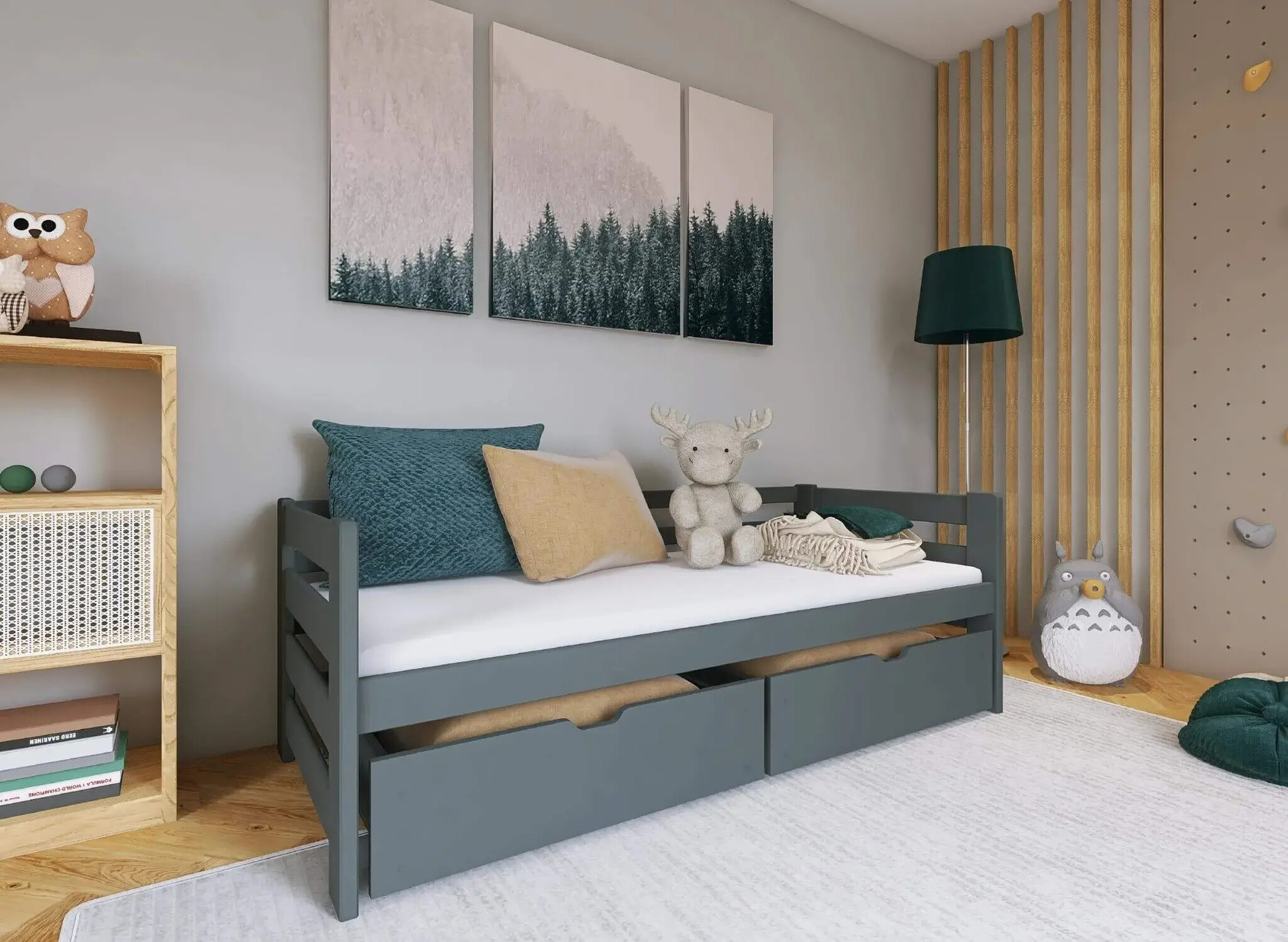 Kajuitbed met lade Erik - Kinderbed - Direct Leverbaar!