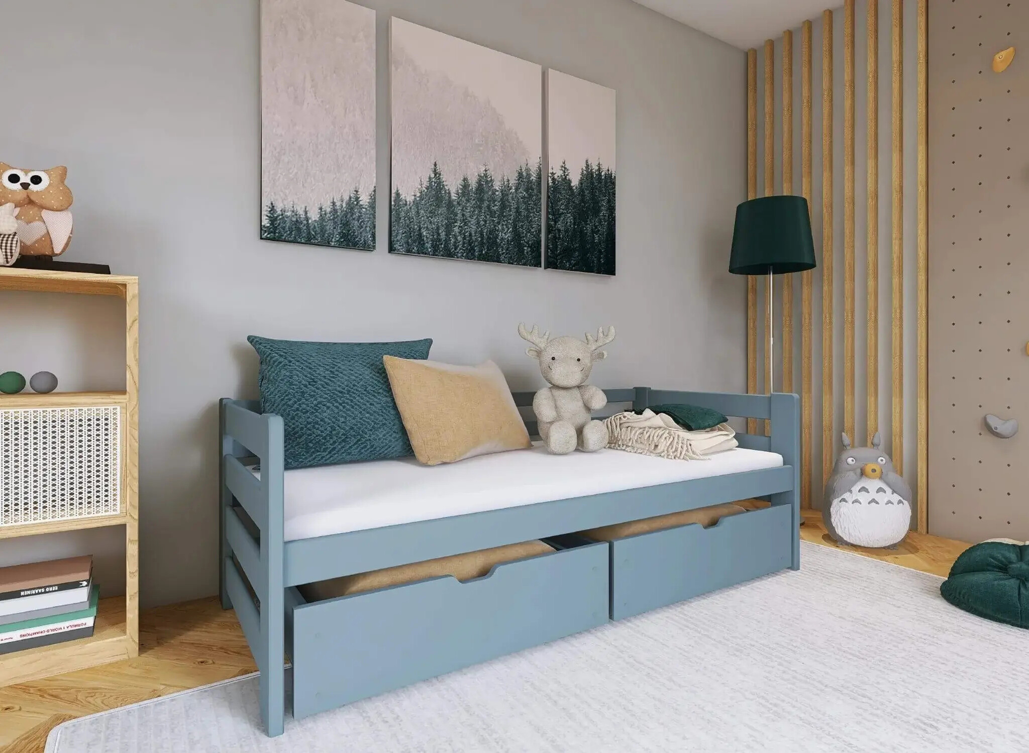 Kajuitbed met lade Erik - Kinderbed - Direct Leverbaar!