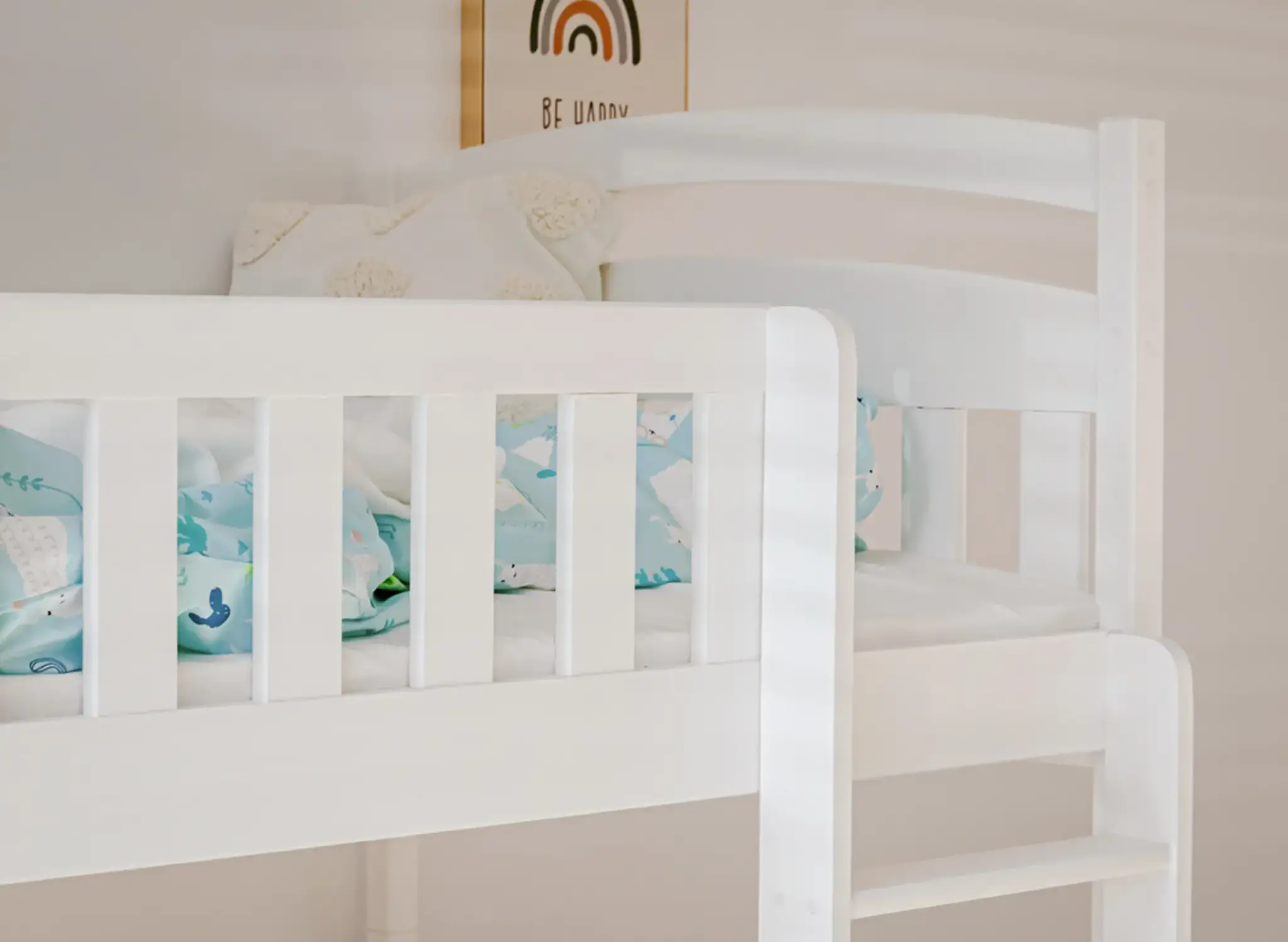 Stapelbed met Lade Bas - 3-persoons - 90 x 200 - Kinderbed - Direct Leverbaar!