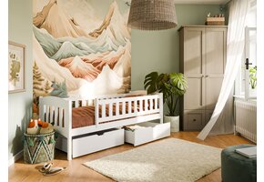 Kajuitbed met Lade Gino - Wit - Direct Leverbaar!