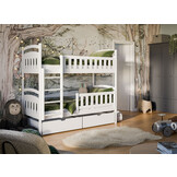 Stapelbed met Lade Ilias - 2-persoons - 90 x 200 - Direct Leverbaar!