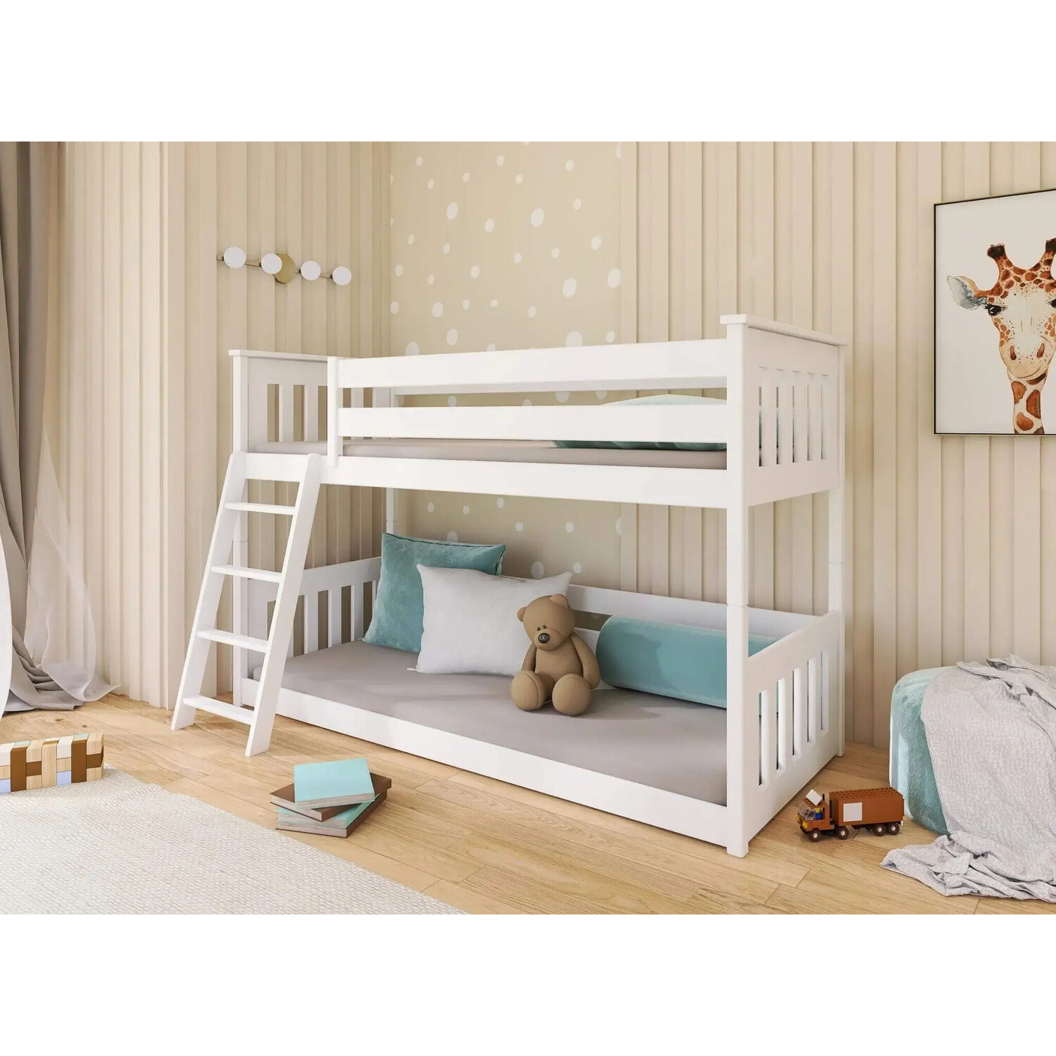 Hoppekids ECO Luxury stapelbed 90x200 - rechte ladder Kopen? | Officieel verkooppunt