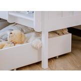 Stapelbed met Lade Mira - Wit - Direct Leverbaar!