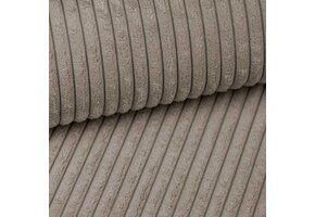 Poso 3 - Ribstof Licht Taupe