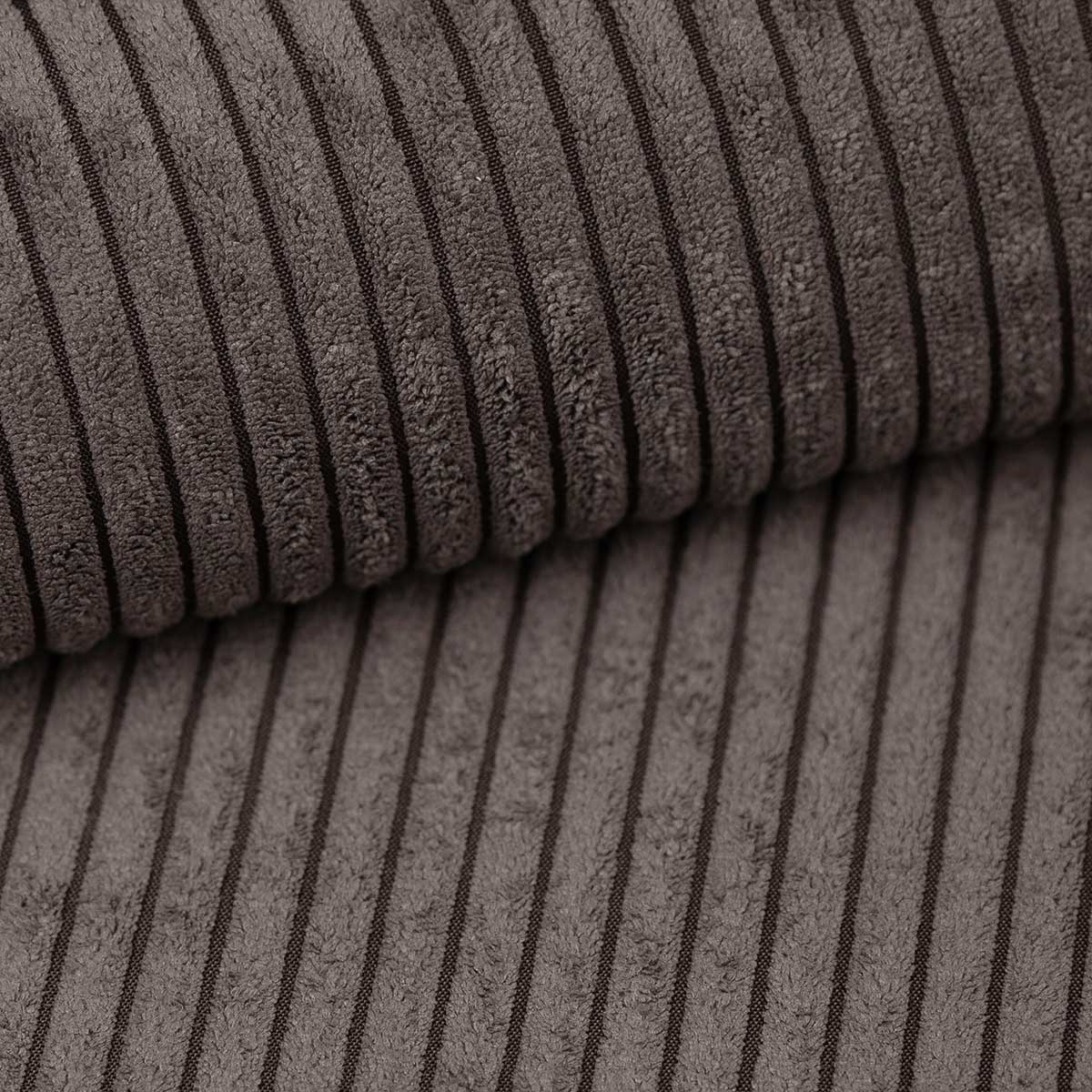 Poso 120 - Ribstof Licht Bruin/Taupe