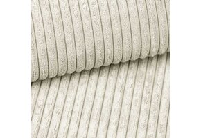 Poso 140 - Ribstof Creme/Grijs