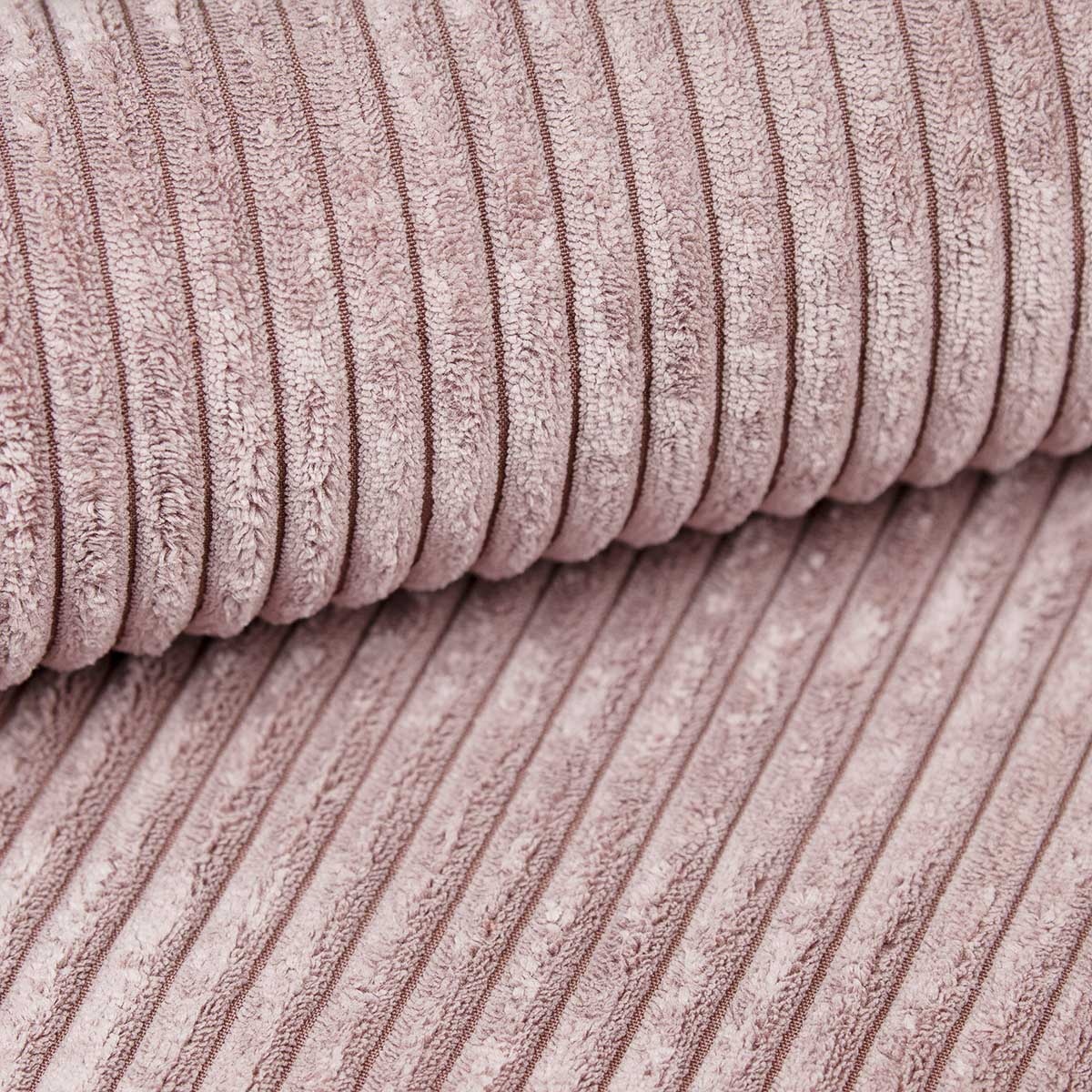 Poso 145 - Ribstof Licht Roze Aubergine
