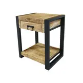 Nachtkastje met Lade Pip - Mangohout