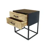 Nachtkastje met Lades Mart - Mangohout