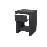 Hocker met 1 Lade | in erschillende stof/ kleuren mogelijk