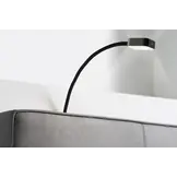 Bedlamp Straight Zwart (2 st.) incl. USB + Trafo + verdeler