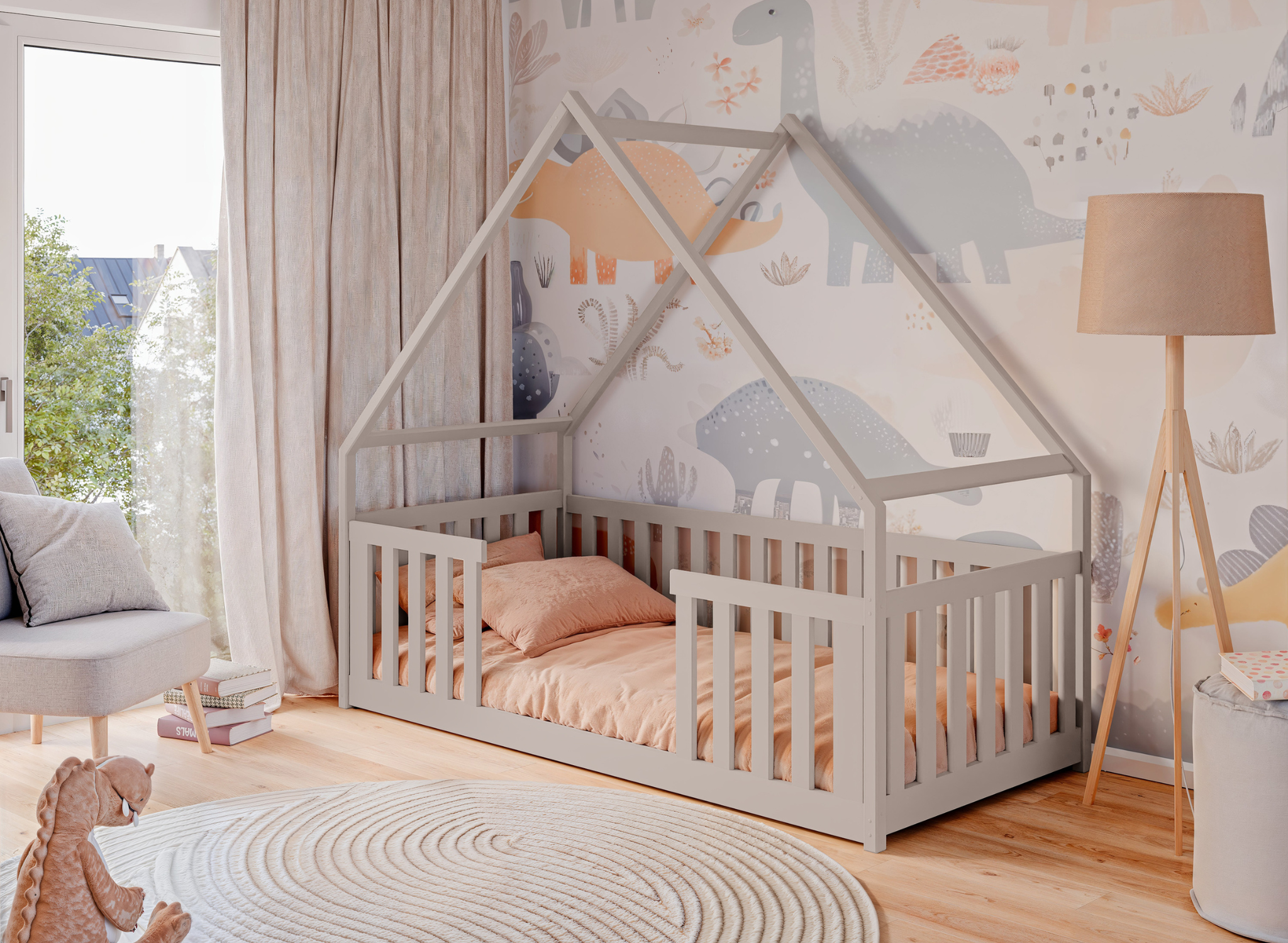 Huisbed Beau - Kinderbed - Leverbaar in 6 kleuren!