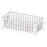 Vloerbed Cato - Kinderbed - Leverbaar in 8 kleuren!