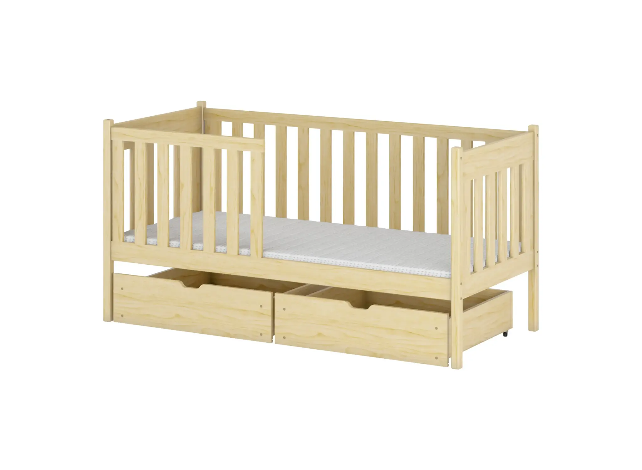 Kinderbed met Lades Abel - Leverbaar in 6 kleuren!