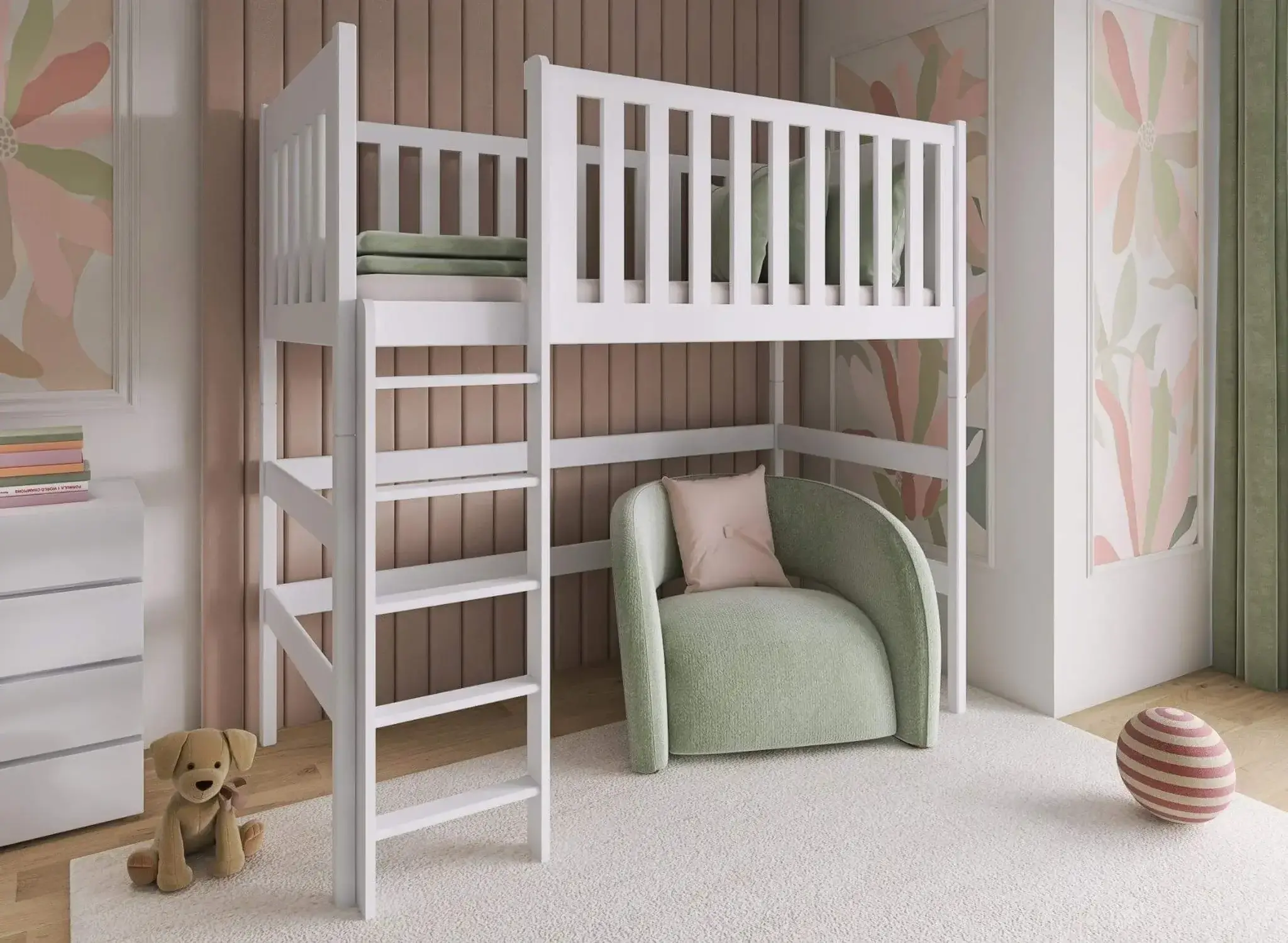Hoogslaper Lara - Kinderbed - Leverbaar in 6 kleuren!