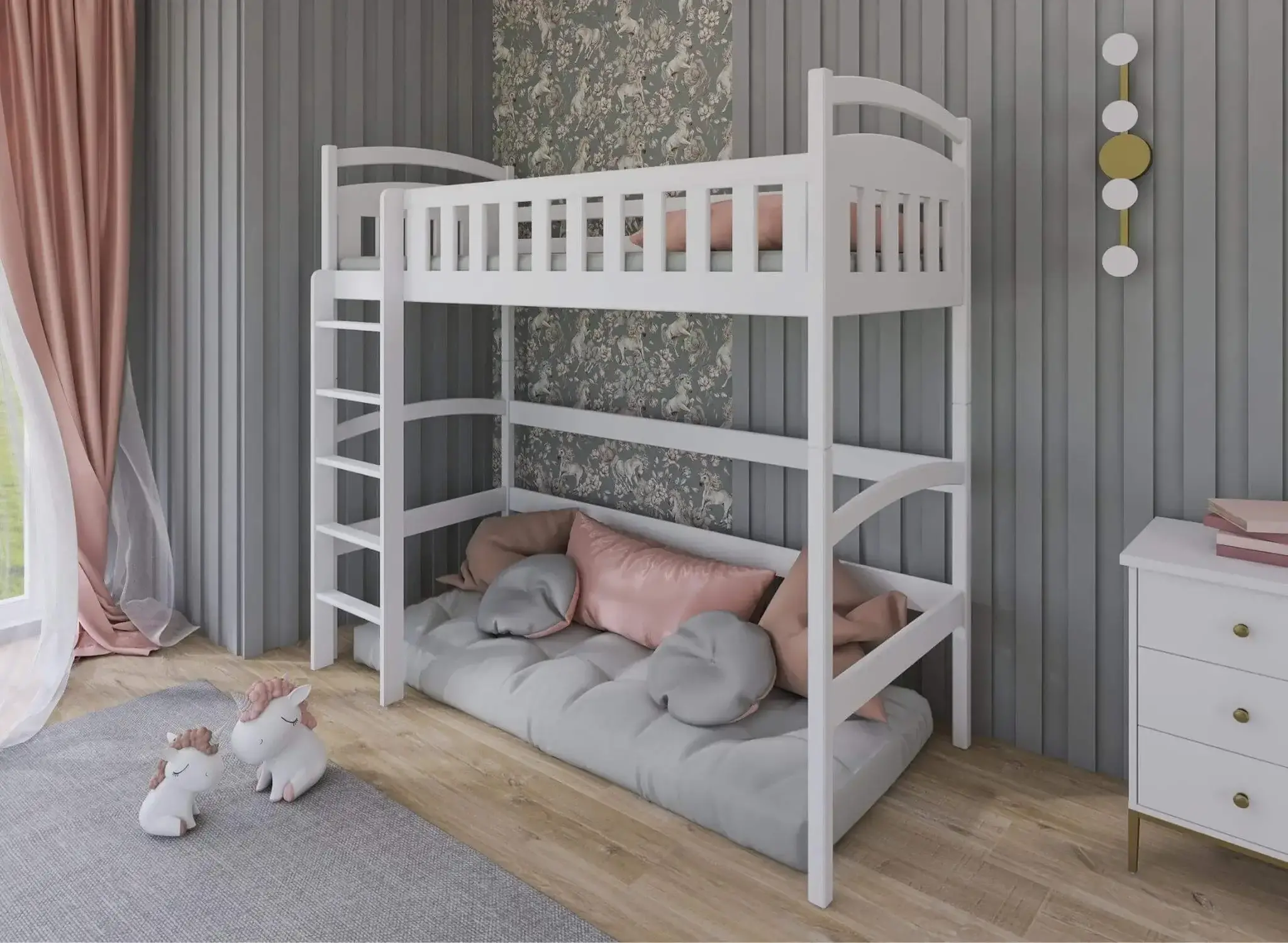 Hoogslaper Mila - Kinderbed - Leverbaar in 6 kleuren!