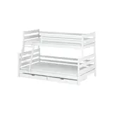 Stapelbed met Lade Faas - 3-persoons - 90/120 x 200 - Kinderbed - Leverbaar in 8 kleuren!