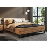 Houten Bed Halmstad - Massief Eiken - Bedframe