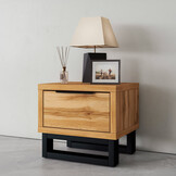 Nachtkastje Halmstad met Lade - Eiken